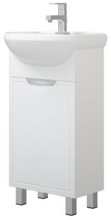 Тумба под раковину Corozo Монро 45см белый SD-00000784